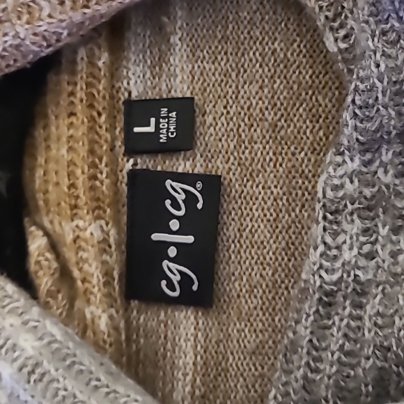 Cg | Cg Women Cowl Stripe Sweater - Picture 3 of 9